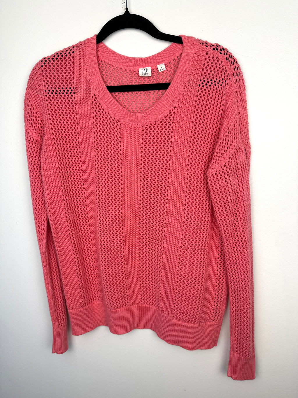Resale 100% Cotton GAP Open Knit Sweater | Size M at Blue Sparrow Shop