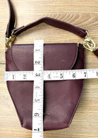 Riona Mini Crossbody Bag  at Blue Sparrow Shop measuring 7" x 7" 