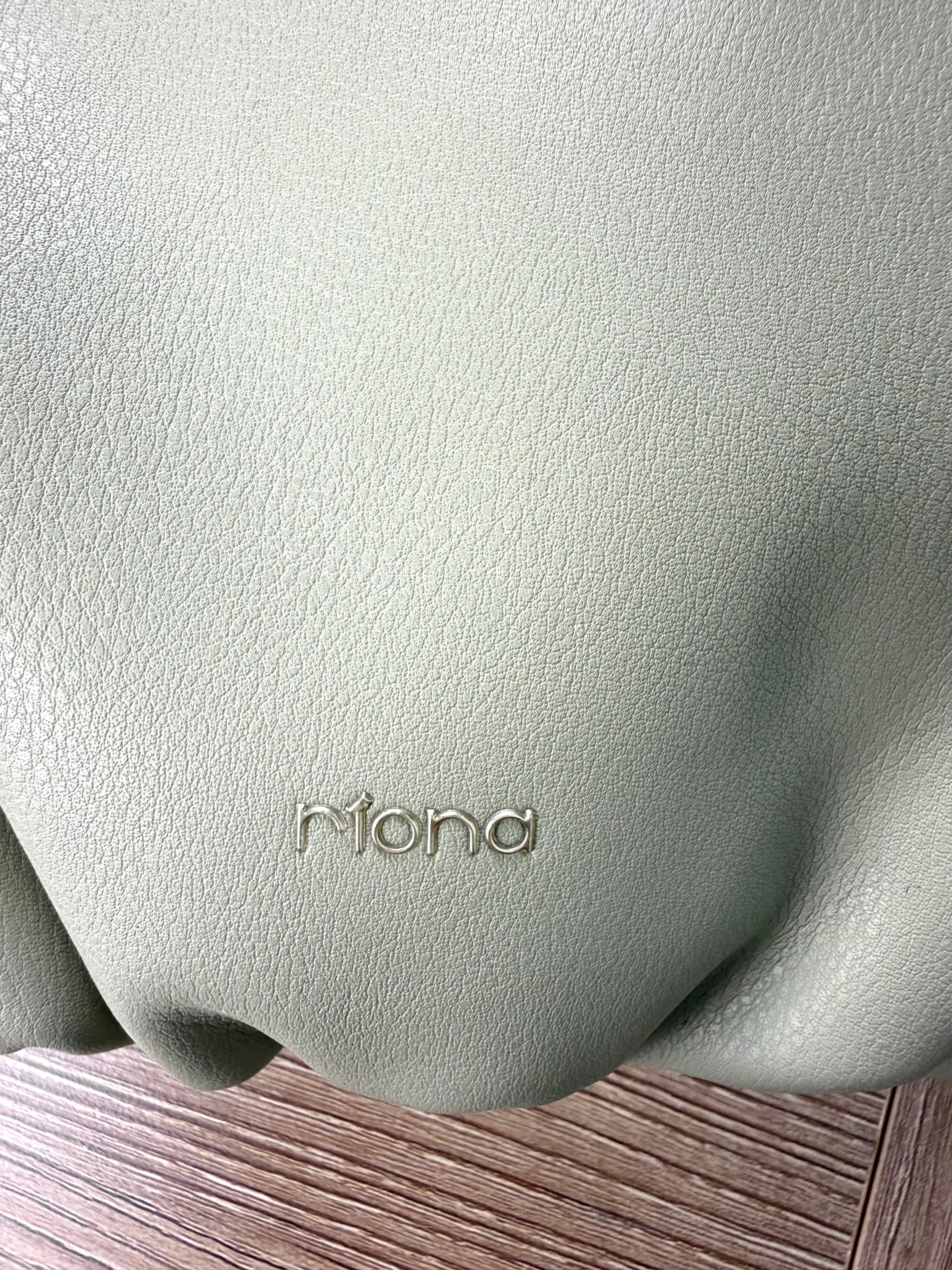 Riona Sage Green Crossbody Bag | RFID  protection travel purse 