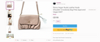Riona Sage Green Crossbody Bag | RFID  protection travel purse shown here NWT resale for $155!