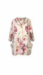 Romantic_boho_oversized_floral_cotton_jacket_with_hood_and_patch_pockets_at Blue Sparrow Shop