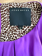 Ross Mayer label size 12 women’s silk dress made in Canada