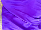Ross Mayer purple silk fabric close up women’s sleeveless dress size 12