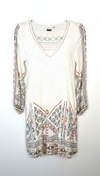 Roxy Boho Print Tunic Top | Dress | Size S at Blue Sparrow Shop