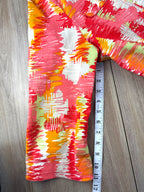 Ruby Red Multi Coloured denim style jacket measuring approx 11" sleeve 