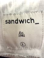 Sandwich brand jacket label 