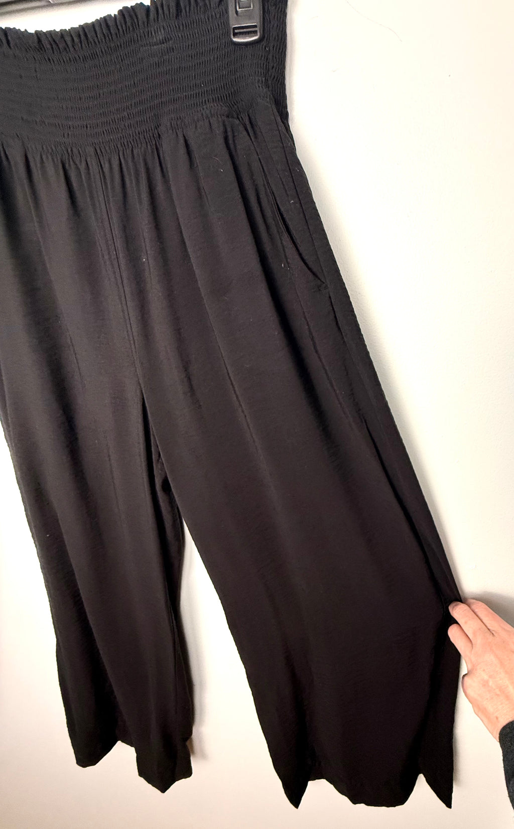 Simply Vera Vera Wang Wide-Leg Pants  at Blue Sparrow Shop shows how they fall