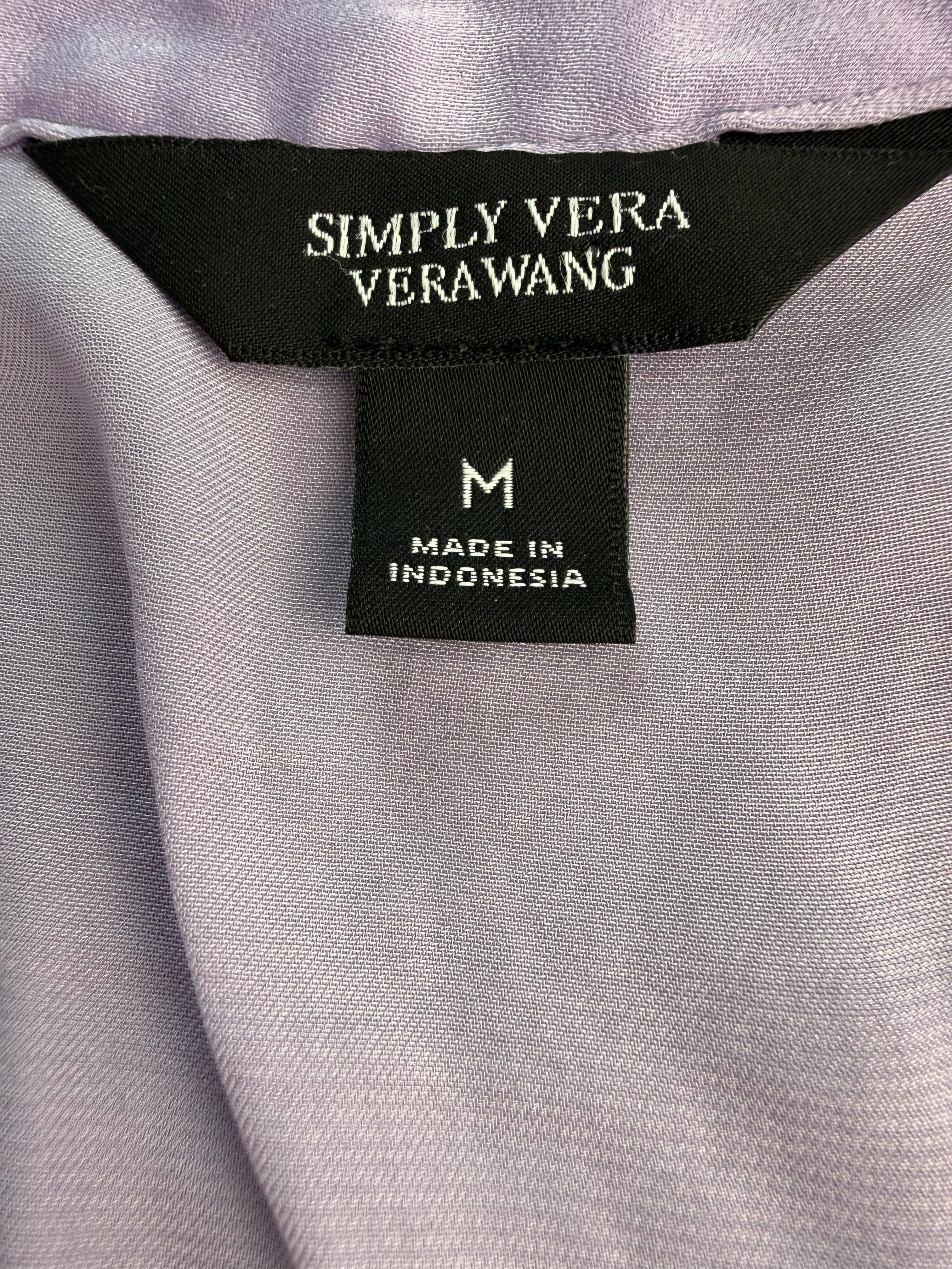 Simply Vera Vera Wang label size medium on lavender summer dress
