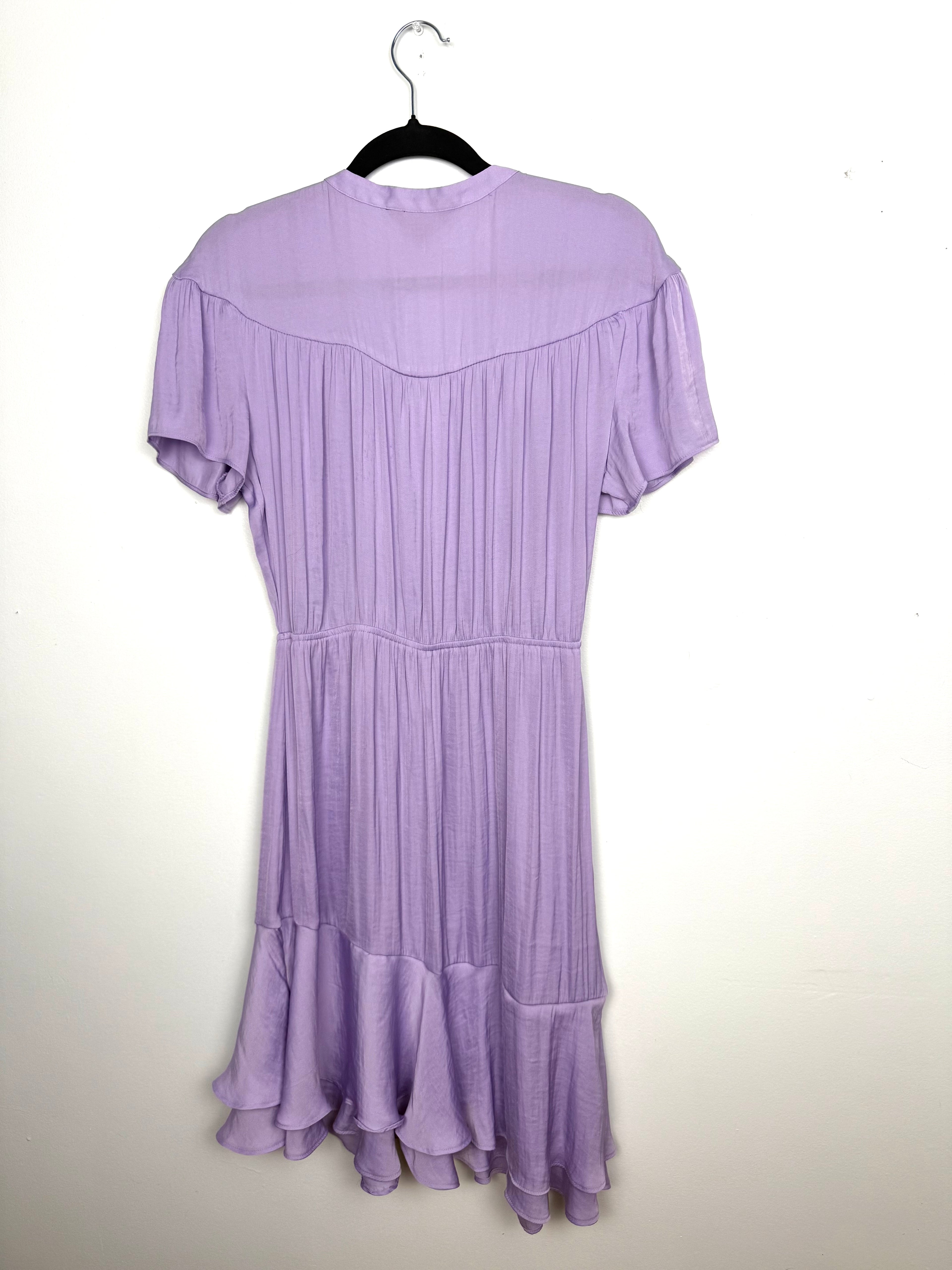Simply Vera Vera Wang lavender summer dress medium back view