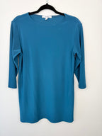 front of Sympli 3/4 Sleeve Top | Size 10 on hanger