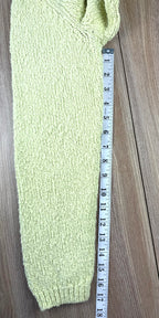 Talbots 100% Cotton Chunky Knit Sweater at Blue Sparrow Shop measuring 17" sleeve
