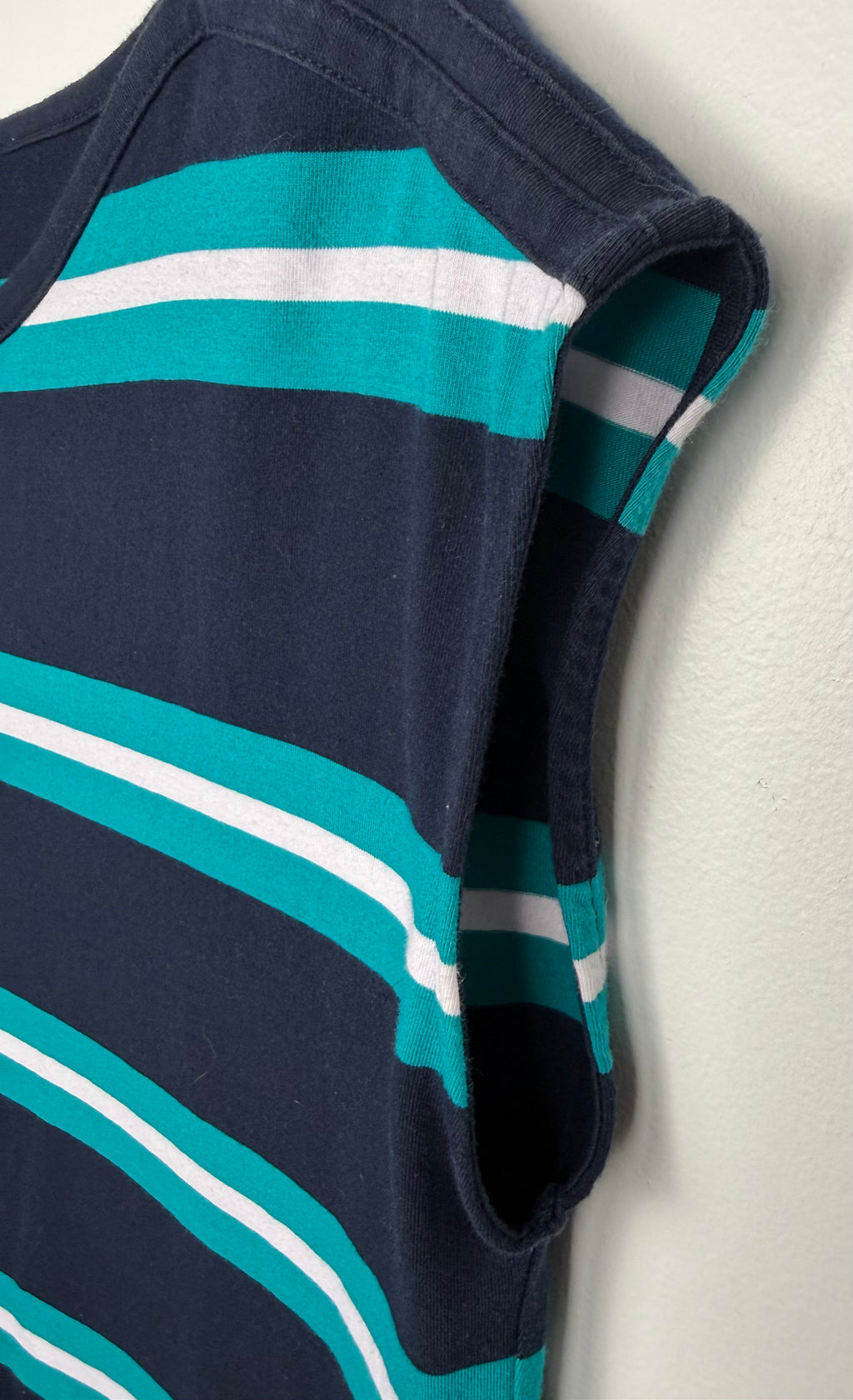 close up of cap sleeve on Tommy Hilfiger Cap Sleeve Shift Dress at Blue Sparrow Shop