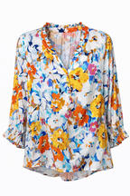 Tribal 3/4 Sleeve Spring Blouse at Blue Sparrow Shop