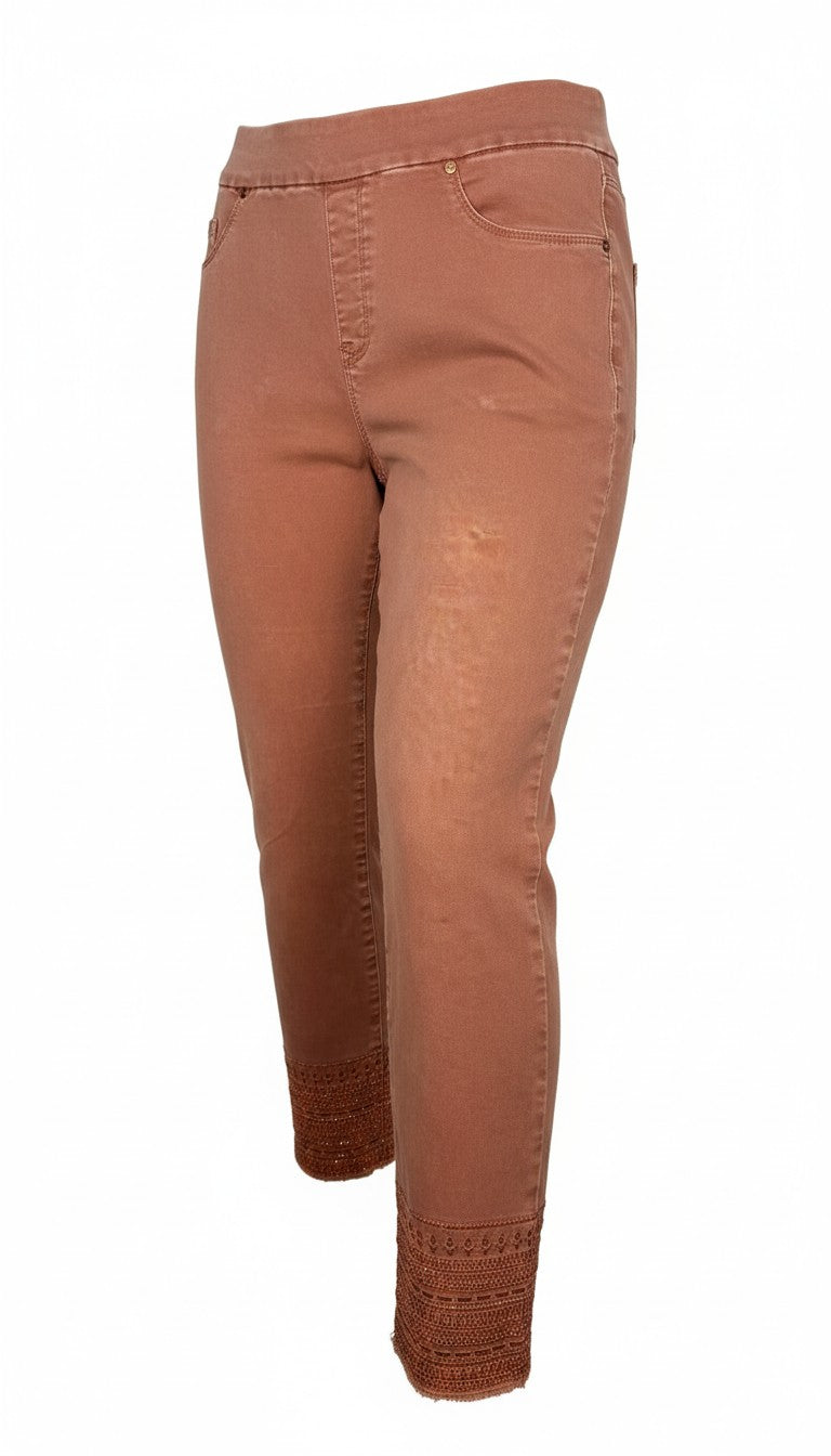 Tribal Brand Audrey Embellished Jeans | Size 14  at Blue Sparrow Shop