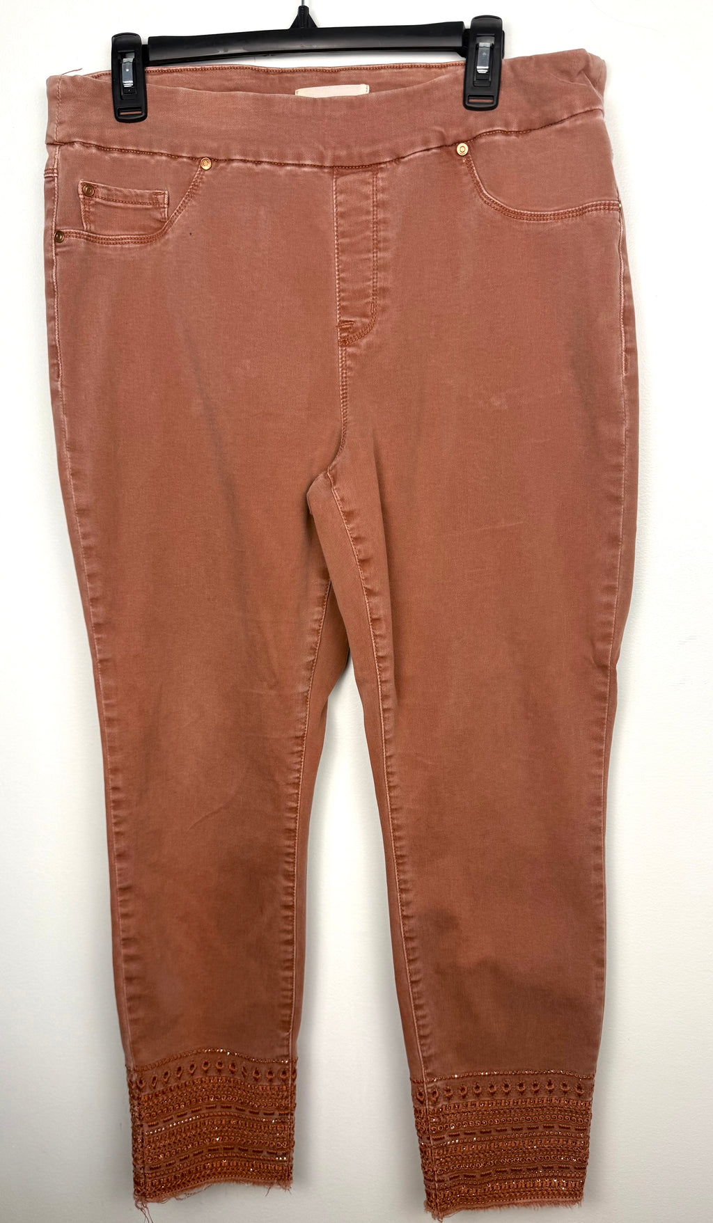  Tribal Brand Audrey Embellished Jeans  at Blue Sparrow Shop on hanger
