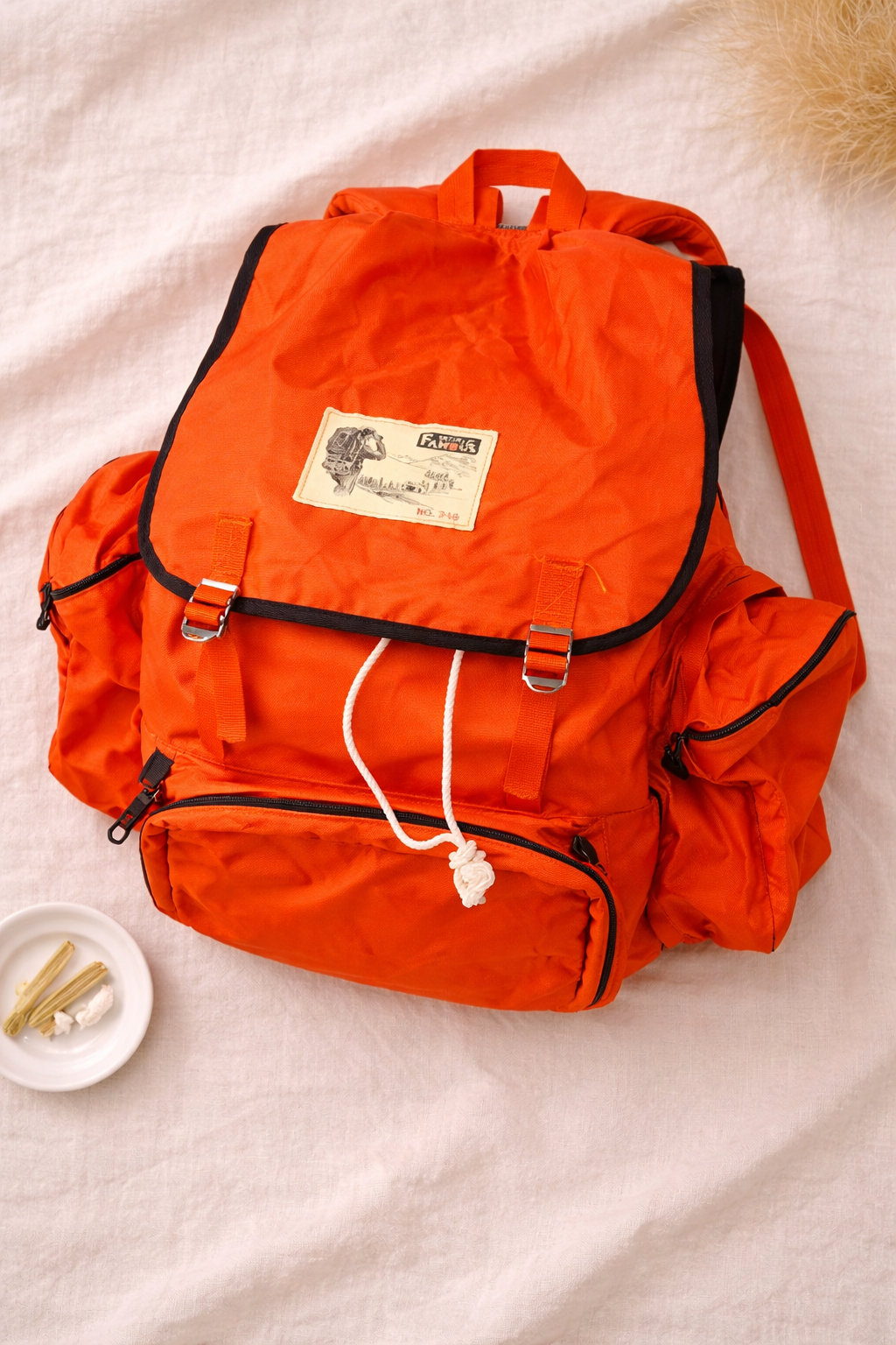 Vintage World Famous Hiking Backpack at Blue Sparrow Shop