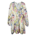 Watercolour Boho Babydoll Mini Dress | Size M at Blue Sparrow Shop