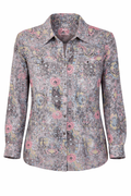 Women's 100% Cotton Wrangler Western Button Front Shirt at Blue Sparrow Shop