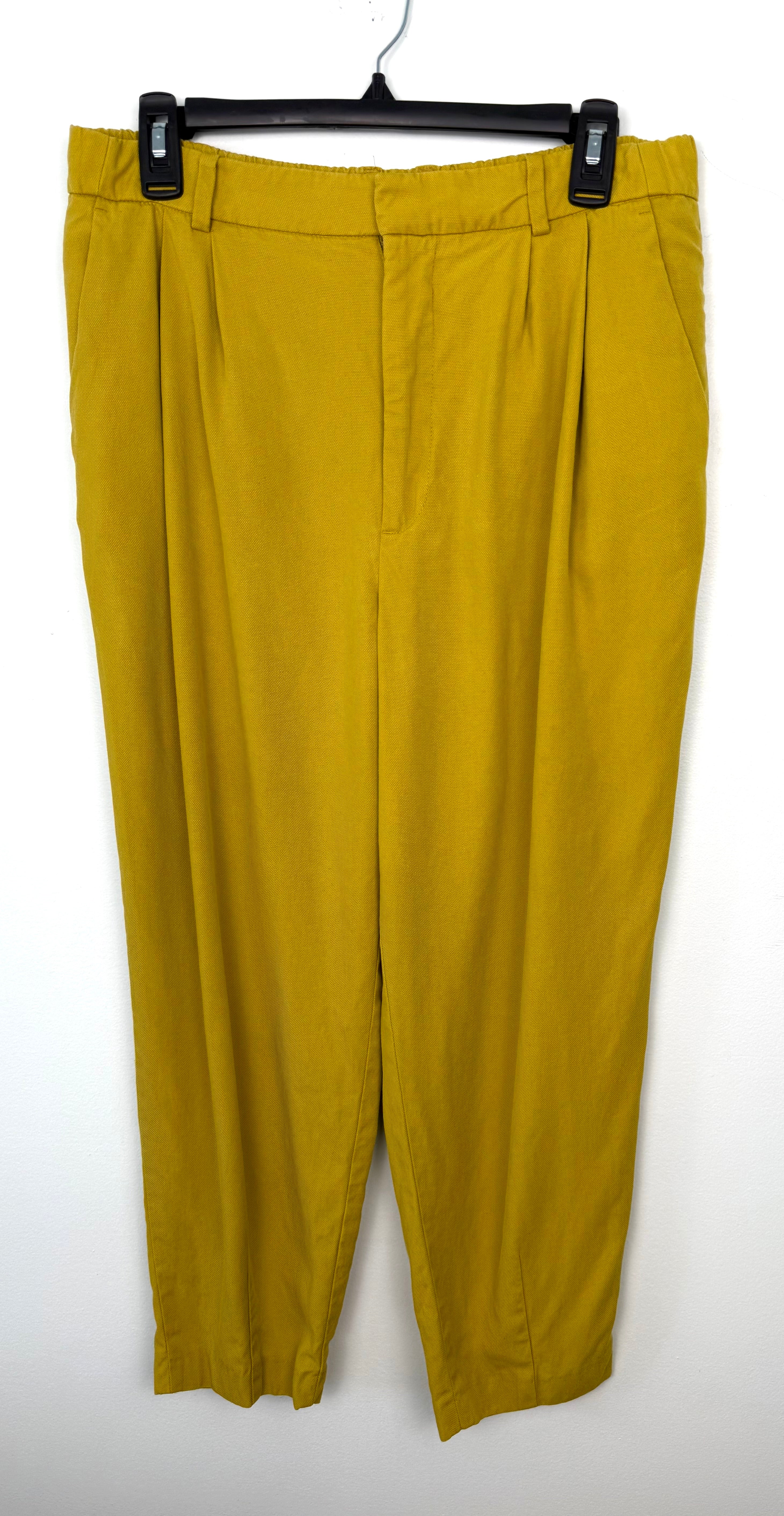 Zara Tailored High Waisted Pants | Size M at Blue Sparrow Shop on hanger