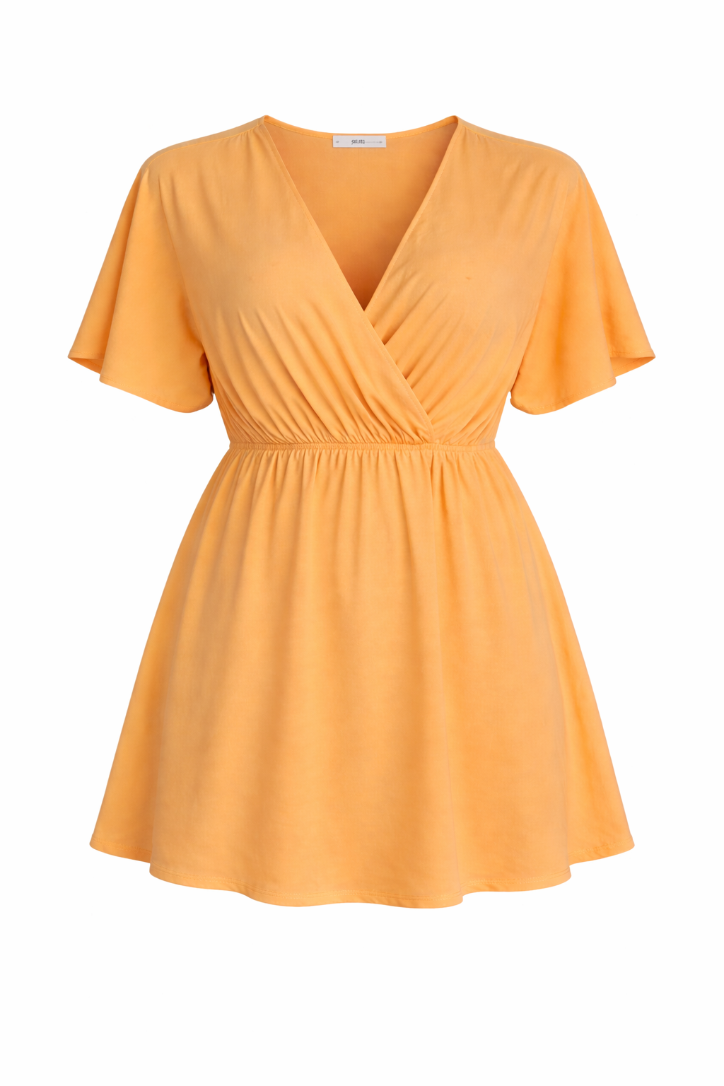 Zara Peach Mini Dress | Size M at Blue Sparrow Shop