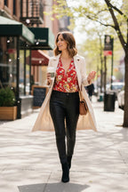 Zara Floral Wrap Bodysuit | Size S