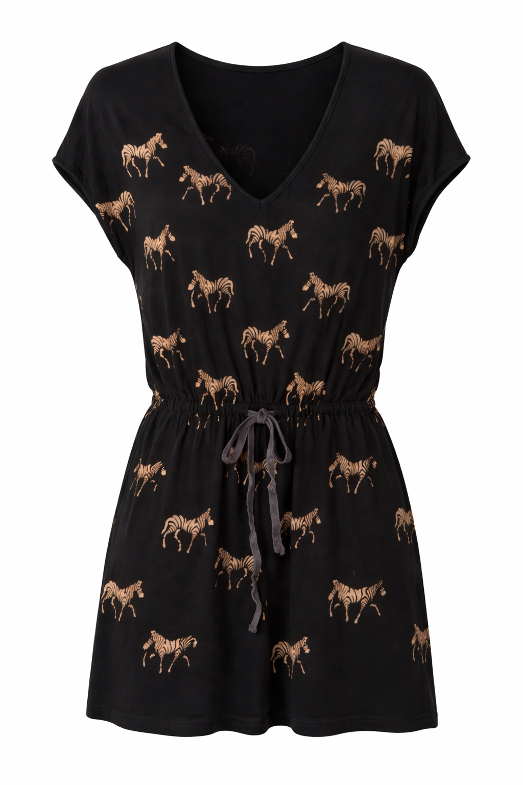 Zebra Print T-Shirt Dress at Blue Sparrow Shop 