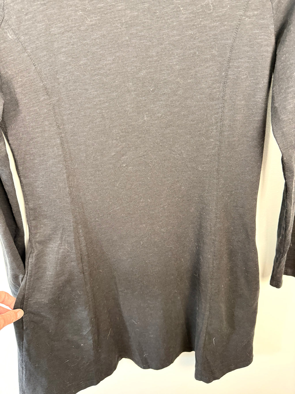 back detail on Organic Cotton Toad & Co Tunic Dress | Size M