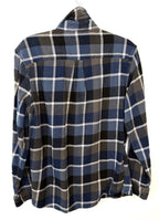 back of 100% Cotton Eddie Bauer Plaid Shirt | Size S mens