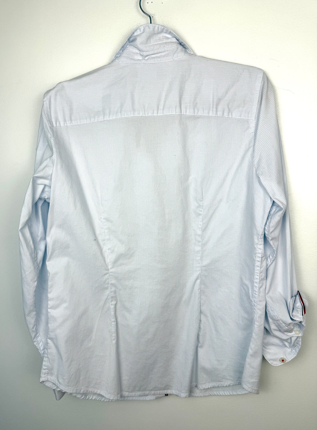 back of 100% Cotton Tommy Hilfiger Classic Button Front Shirt | Size M