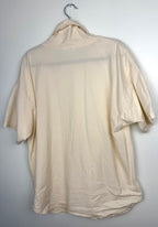 back of 100% Cotton Vintage Rugged Cotton Top | Oversized at Blue Sparrow Shop