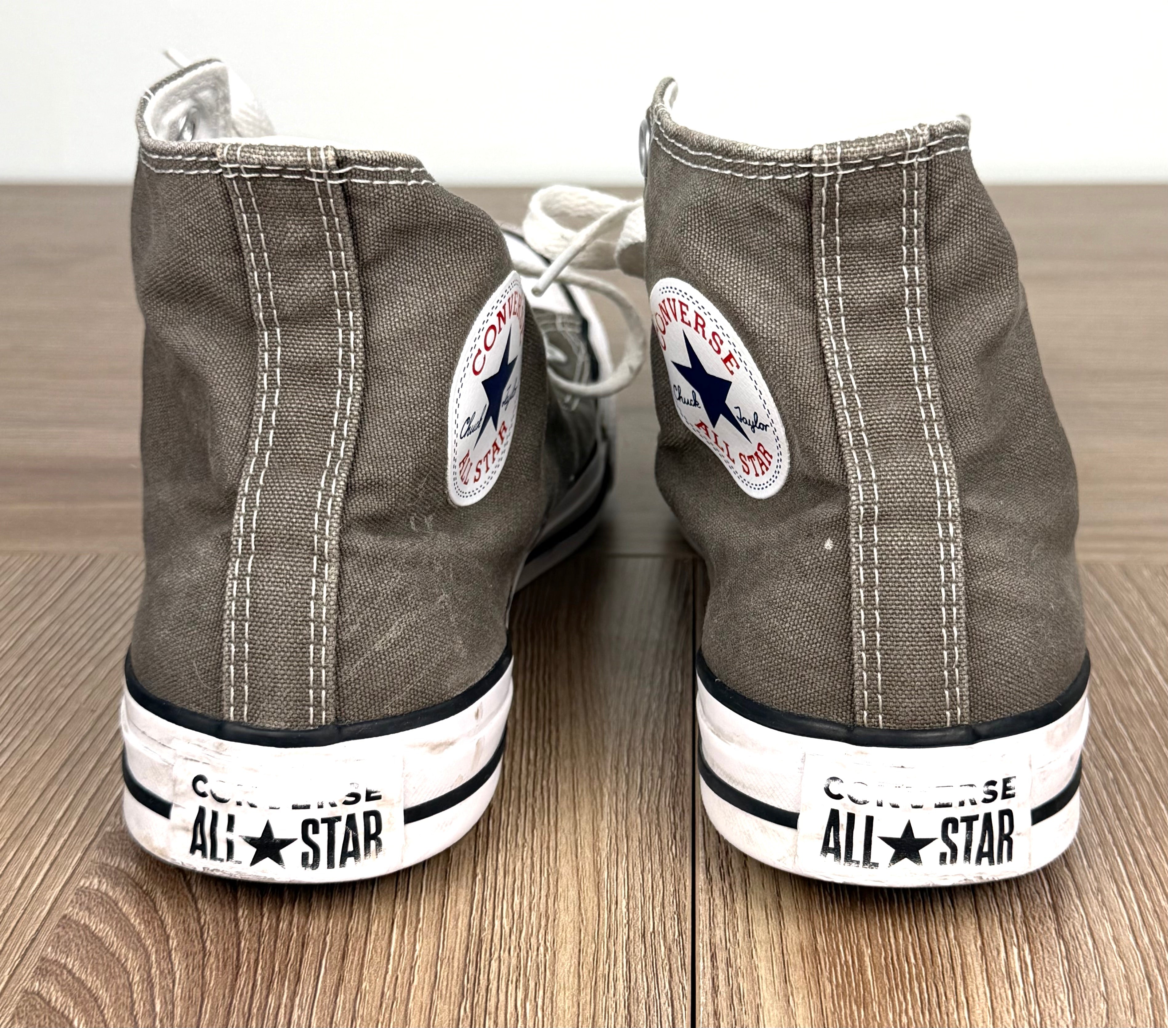 back of Converse Chuck Taylor High Tops | Size 8.5 at Blue Sparrow Shop