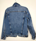 back of GAP Classic Denim Trucker Jacket | Oversized XS at Blue Sparrow Shop