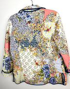 back of Handmade Reversible Quilted Patchwork Jacket