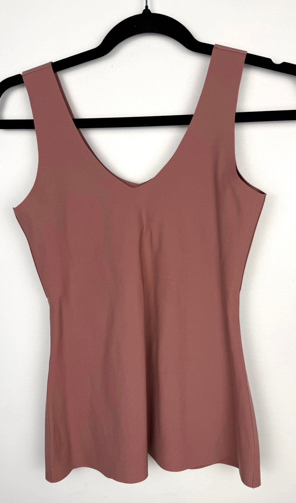 back of Knix Cami Shaper with Built-In Bra | Size S at Blue Sparrow Shop on hanger