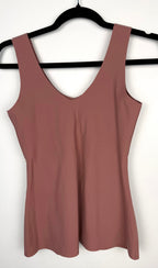 back of Knix Cami Shaper with Built-In Bra | Size S at Blue Sparrow Shop on hanger