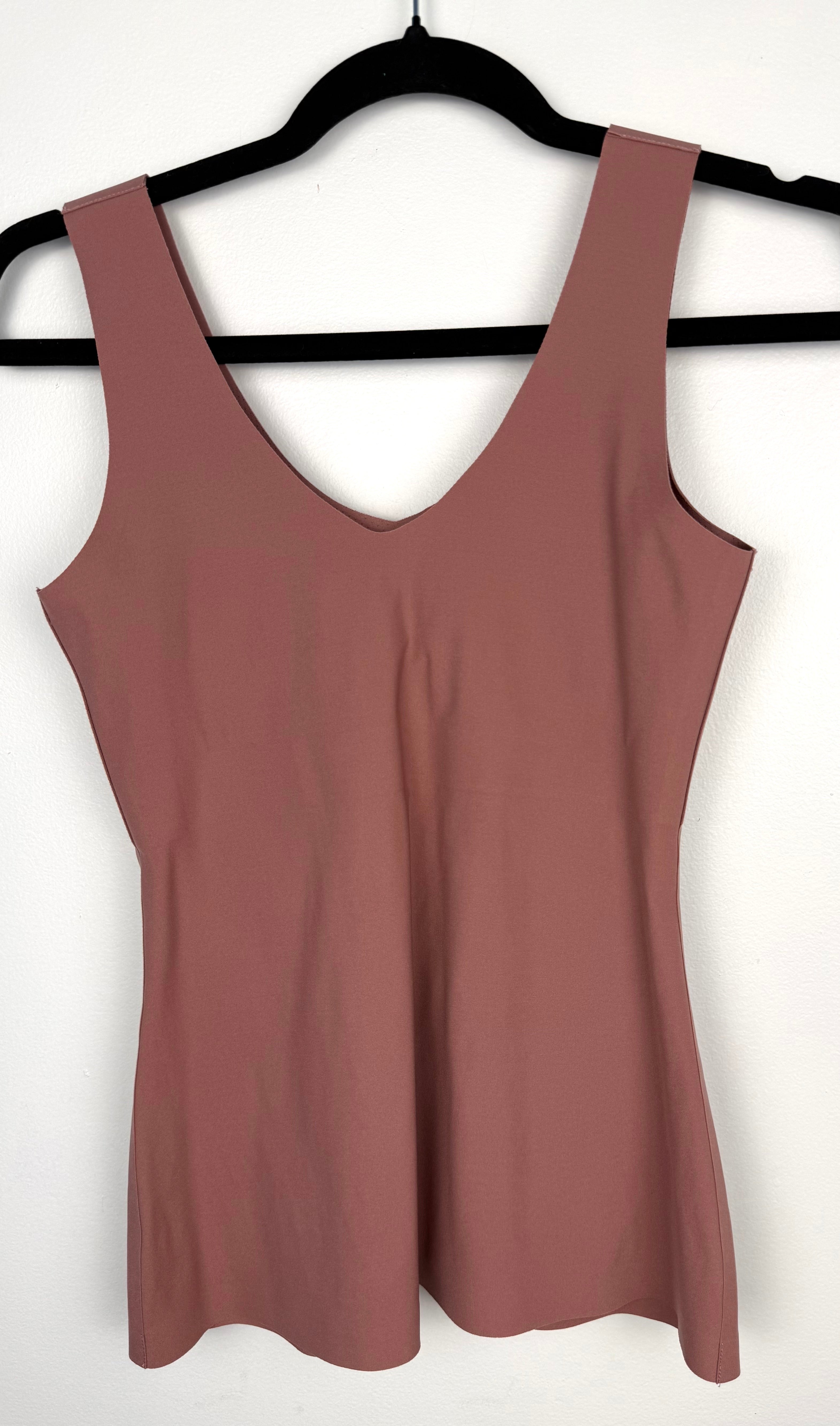 back of Knix Cami Shaper with Built-In Bra | Size S at Blue Sparrow Shop on hanger