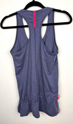 back of back of MEC Mountain Equipment Company athletic racerback tank  on hanger