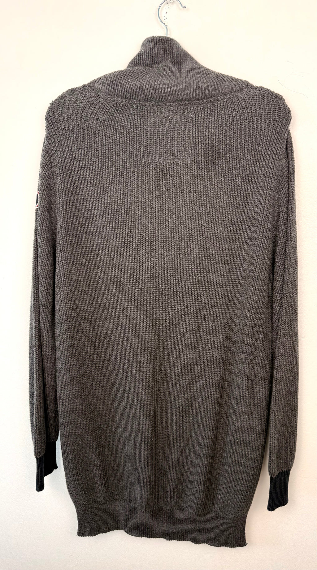 back of NWT 100% Cotton Ottawa Senators Tunic Sweater | Size S on hanger