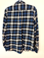 back of Orvis 100% Cotton Plaid Shacket | Mens M
