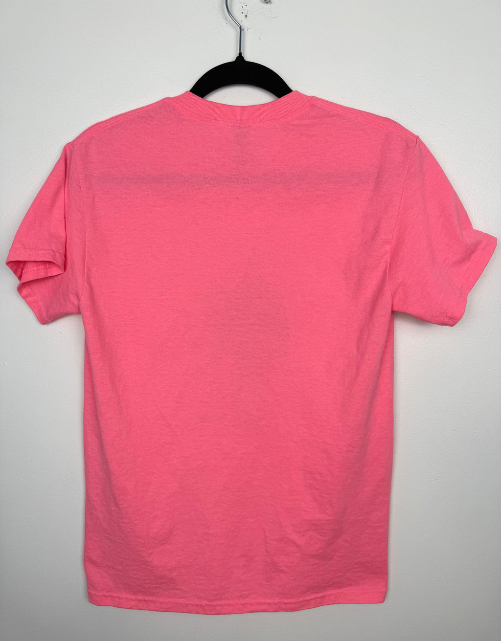back of Yellowstone Fan Graphic Tee in Pink | Size S at Blue Sparrow Shop Canadian Resale 