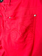 back pocket detail on hot pink Jockey brand true fit pants size 12