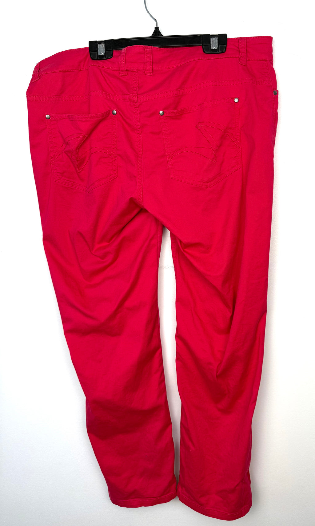 back view of Jockey true fit pants size 12 on hanger