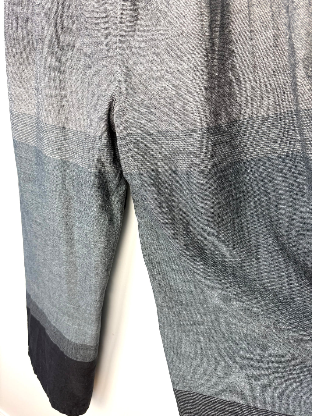 back view of Pandora beyond fair trade organic wide leg pants one size 