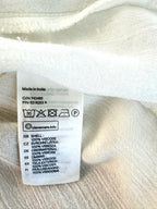 care tag inside Oversized H & M boho peasant blouse 
