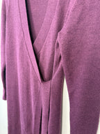 close up of front of Banana Republic Knit Wrap Dress | Size L 