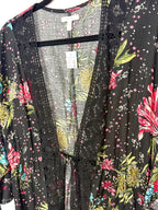 close up of front of NWT Maurices Kimono Cardigan | Size Large at Blue Sparrow Shop