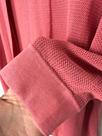 cuff detail on Olsen 100% Cotton Open Mesh Knit Cardigan at Blue Sparrow Shop