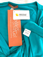 fabric tags on NWT 90% Modal Goddess on the Go Modal Top | Size XXXL at Blue Sparrow Shop