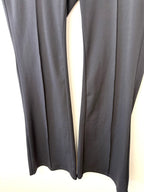 flared bottom on Halara Flared Petite Black Stretch Pants | Size L at Blue Sparrow Shop