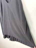 flow of Athleta Black Pleated Flowy Tank Top at Blue Sparrow Shop 